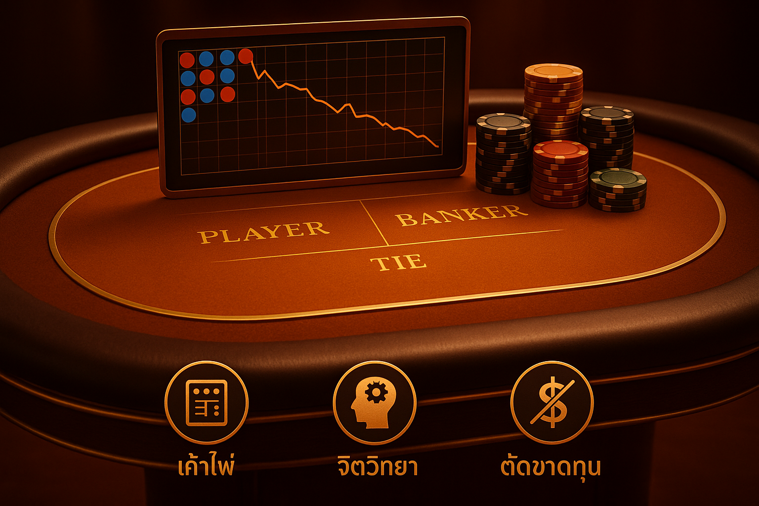 ภาพประกอบ สูตรบาคาร่า 1-3-2-4 เทคนิคและกลยุทธ์เสริมเพื่อเพิ่มประสิทธิภาพ