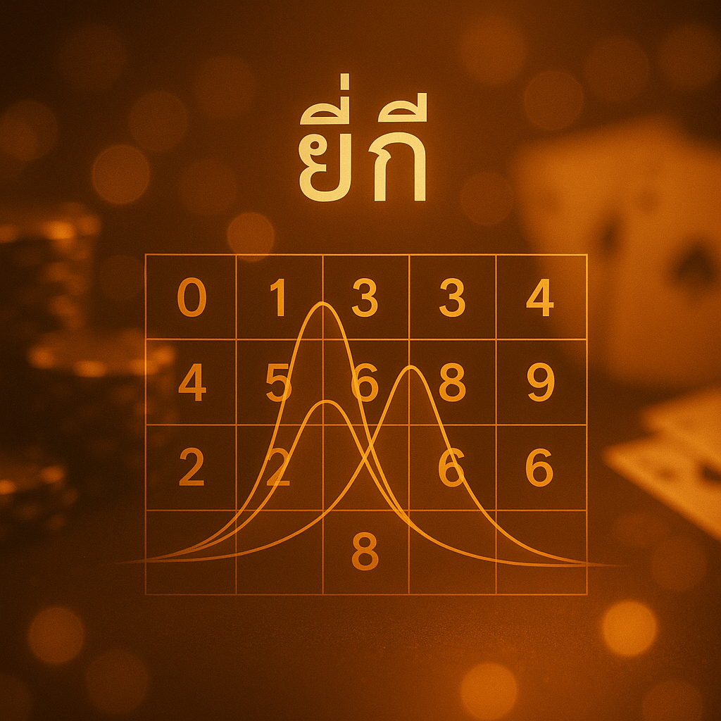 ภาพบทนำ วิเคราะห์หวยยี่กีแบบเบย์เซียน อธิบายแนวคิดและความคาดหวังเบื้องต้น
