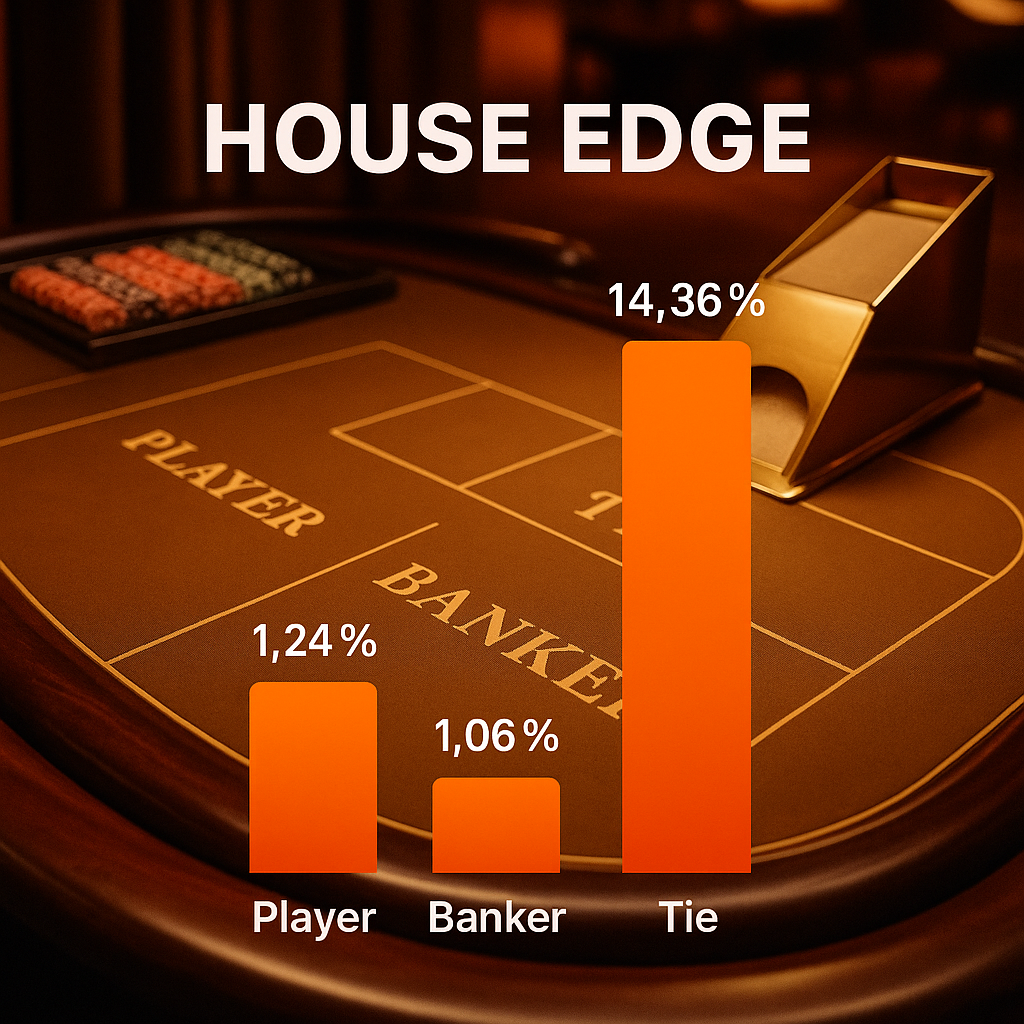 การใช้สถิติในจิตวิทยาบาคาร่า เข้าใจ House Edge และความน่าจะเป็น