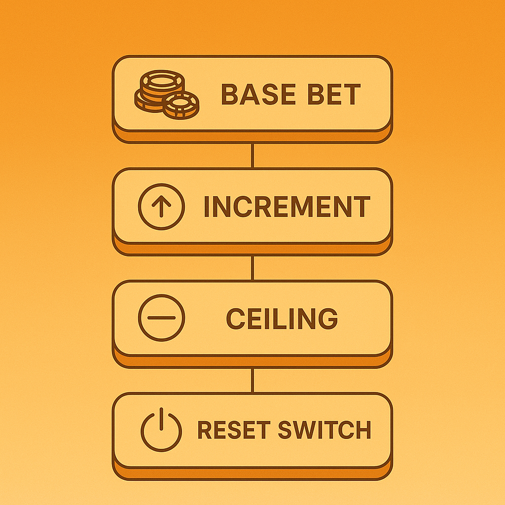 หลักการเทคนิคหมุนสล็อตแบบ Step Bet 2025 โครงสร้างการวางเบทเป็นขั้น